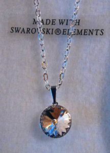 collier cristal swarovski lentille 002
