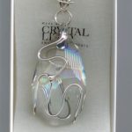 Collier larme du tigre cristal