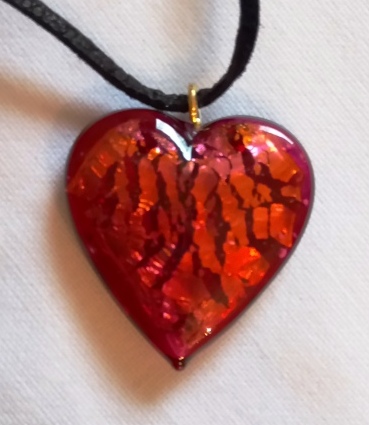 Pendentif Cœur En Cristal à Facettes Multicolore - 3.4 Cm, Bleu/vert/jaune/rouge, Neuf