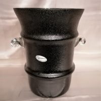 Seau à champagne Noir anses cristal