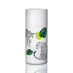 Vase jungle blanc