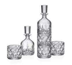 6 Verres vin BRIXTON cristal de bohême taillé – Image 3