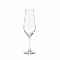 Flûtes TULIPA  cristal de bohême 170ml lot de 6