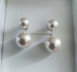 Boucles d'Oreilles PERLES doubles