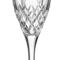 6 Verres vin BRIXTON cristal de bohême taillé