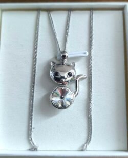 Collier CHAT CRISTAL swarovski